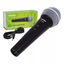 Microfone Mão Shure Sv100 Original Nota Fiscal Com Cabo