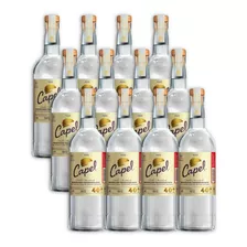 Pisco Capel Destilado Reservado Transparente 40° X12u 700ml