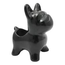 Matera De Ceramica Perro Bulldog