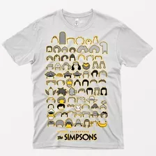 Poleras De Los Simpson 042(homero)de Calidad Y Algodón100%