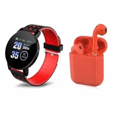 Reloj Smartwatch Inteligente Tactil + I12 Audifono Bluetooth