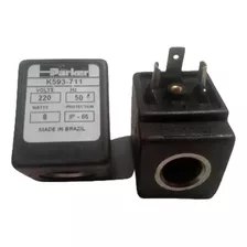 Solenoide Parker K593-711 220v 50hz 8w Ip 65 / 13mm Diámetro