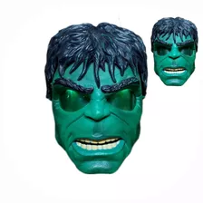 Máscara De Hulk, Con Luz En Los Ojos