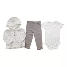 Conjunto 3 Piezas Niña Marca Carters Talla 18 Meses