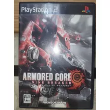 Armored Core Nine Breaker Completo Original Ps2 Japonês 