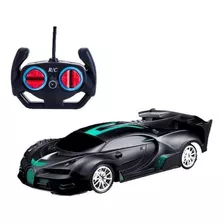 Carro De Controle Remoto Radio Frequência Super Premium Rc Cor Preto