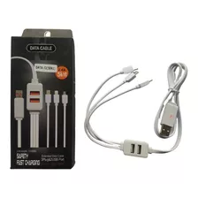 Cable Multifuncional Datos Usb Tipo C Y Hub 2 Puertos