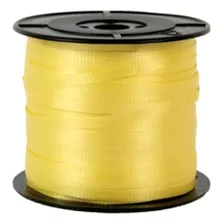 Liston Rulin Curling Curly Liso 100m, Decoración Y S Color Amarillo Intenso