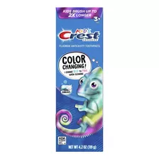 Creme Dental Infantil C/ Flúor Crest Advanced Sabor Chiclete