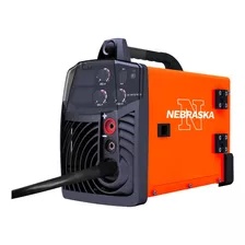 Soldadora Inverter Mma+mig Nebraska Nesm008230 5,5kva Color Naranja