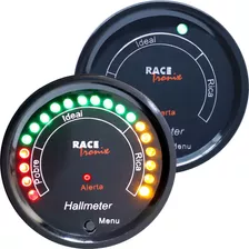 Hallmeter Digital Racetronix 52mm Programável Led Ar/combust