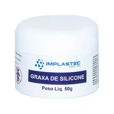 4x Graxa De Silicone 50g - Implastec