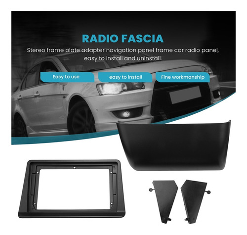 Radio De Coche Fascia Para Mitsubishi Pajero Montero V31 Che Foto 5