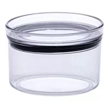 Pote Hermetico 480ml Acrilico Redondo Para Alimentos Cor Transparente