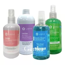 Kit Locion Libra Cosmetica 250ml X 4 Antiba+hidr+descon+sali