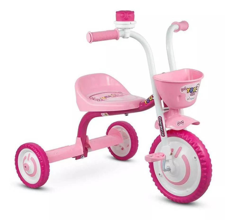 Triciclo Nathor You 3 Girl Rosa