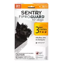 Sentry Fiproguard Perros, Prevención De Pulgas Y Garra...