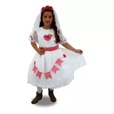 Vestido De Noiva Infantil De Festa Junina - Masquerade