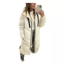 Campera Larga Tapado Maxi Puffer Mujer The Big Shop