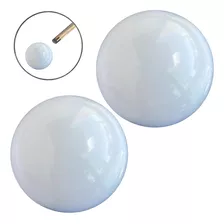 Bolão Bola Branca Saída 50 54 56 58 Mm Bilhar Sinuca - 2 Un 