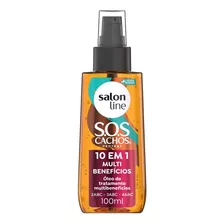 Óleo Tratamento Repara E Blinda Sos Cachos Salon Line 100ml