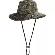 Gorra De Sol Coolibar Upf 50+ Outback Camo Boonie Para Niños