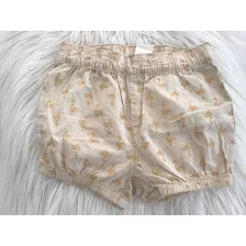 Short Beba Importado H&m Talle 4 Meses