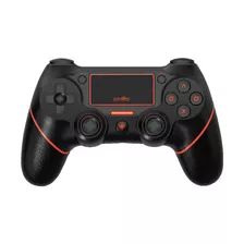 Joystick Ps4 Gamepad Level Up Cobra X Vibración Color Rojo