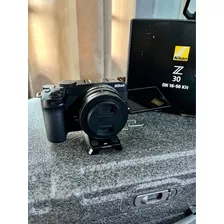 Camara Nikon Z30 Mirrorless Con Lente 16-55mm