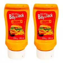 Kit Com 2 Molho Especial Billy & Jack Original 200ml