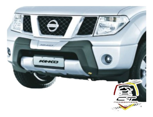 Bumper Frontal Protector Defensa Nissan Frontier V6 08-15 Foto 2