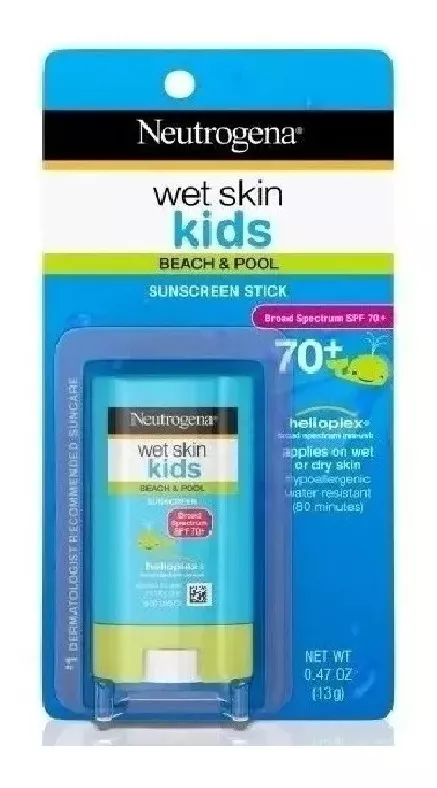Protetor Solar Neutrogena Bastão Wet Skin Kids Fps70 Import