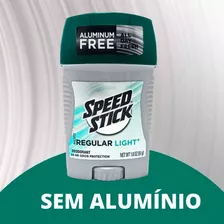 Desodorante Speed Stick Regular Sem Alumínio Importado Eua Fragrância Regular