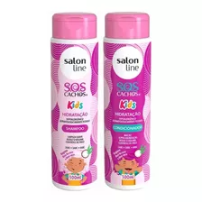 Kit Shampoo E Condicionador Sos Cachos Kids Salon Line