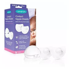 Lansinoh Contact Nipple Shield With Carrying Case 2 Cuenta 2