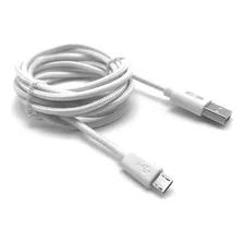 Cabo Usb X Micro Usb 2m 2a Cb-m21wh Branco C3plus C3 Tech