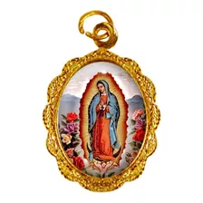 100 Medalhinhas De Alumínio De Nossa Senhora Da Guadalupe