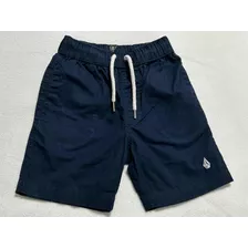 Short Para Niños De Algodón Marca Volcom Talle 6, Impecable!