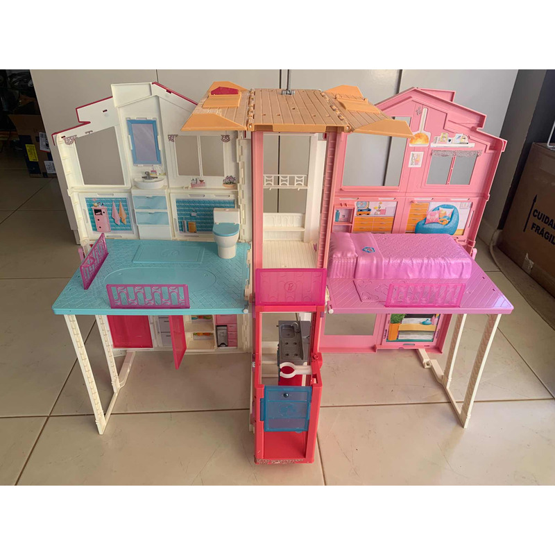 Casinha antiga da Barbie de 2008 Achadinhos da Barbie . . . #barbie #