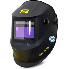 Careta Máscara Fotosensible Esab Savage A40 Negra Mig Tig