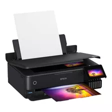 Impressora Epson De Fotos Ecotank L8180 Wi-fi (eps01) Cor Preto 100v