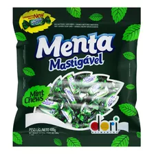 Bala De Menta Mastigável Pacote 400g Dori