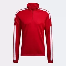 Blusa adidas Treino Squadra 21 - Vermelho+branco Gp6472