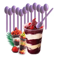 1.000 Colherzinha Descartável Reforçada Açaí/sorvete