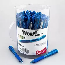 Lapiceras - Set De Bolígrafo Y Bolígrafo (60 U), Color Azul