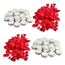 Kit 200 Pétalas 10 Velas Frase: Quer Casar Comigo?