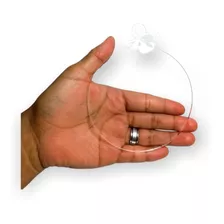 100 Esferas Navideñas Lisas 10cm Diametro Acrilico Transpare