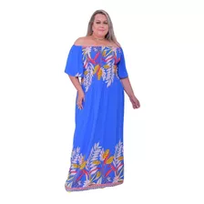 Vestigo Longo Plus Size Promoção Evangelico