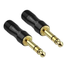 Set X 2 Plug 1/4´´ Stereo Blastking P Armar Cables De Audio