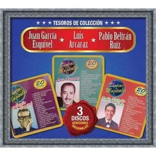 Tesoros De Coleccion - Juan Esquivel Luis Arcaraz - 3 Cd 's